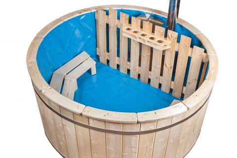 PVC-Auskleidung für Hot Tub Banera, Farbe: Blau