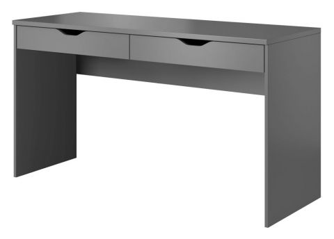 Schreibtisch Sfax 01, Farbe: Grau - 76 x 138 x 50 cm (H x B x T)