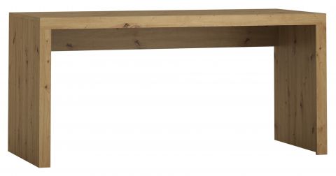 Schreibtisch Vanimo 18, Farbe: Eiche - Abmessungen: 76 x 160 x 70 cm (H x B x T)
