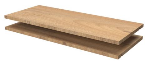 Holzeinlegeboden für Schränke der Serie Lotofaga, 2er Set - Abmessungen: 56 x 32 cm (B x T)