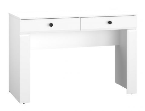 Schreibtisch Orivesi 12, Farbe: Weiß - Abmessungen: 79 x 117 x 51 cm (H x B x T), mit 2 Schubladen