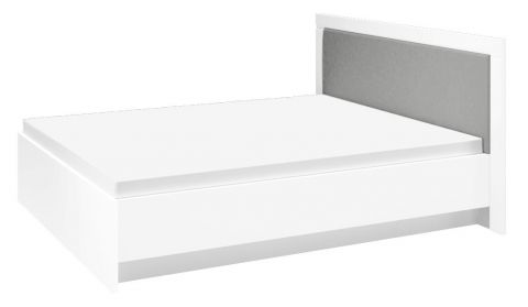 Doppelbett Orivesi 17, Farbe: Weiß - Liegefläche: 160 x 200 cm (B x L)