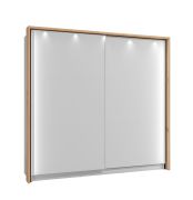Rahmen für Schiebetürenschrank / Kleiderschrank Palanka 01, Farbe: Eiche Artisan