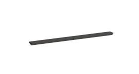 LED-Leiste | 2,12 W | 2 m Kabel | neutrale helle Farbe | Farbe: Chrom | mit integriertem Bewegungssenor | Maße: 47 x 1 x 3 cm