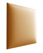 Polsterpaneele, 10er Set, Farbe: Orange, Bezug: Kunstleder, Maße: 30 x 30 cm