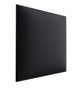 Polsterpaneele, 10er Set, Farbe: Schwarz, Bezug: Kunstleder, Maße: 50 x 40 cm