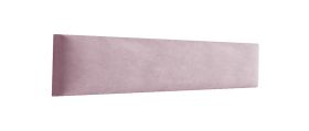 Polsterpaneele, 10er Set, Farbe: Rosa, Bezug: Velour, Maße: 80 x 15 cm