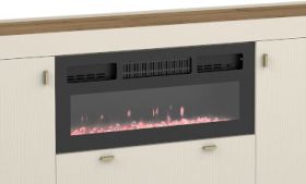 Elektrokamin für Kommode Barbe, 1400W-1600W, 16-28°