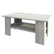 Couchtisch Pamulang 08, Farbe: Sonoma Eiche - Abmessungen: 110 x 70 x 50 cm (B x T x H)
