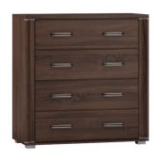 Kommode Aitape 14, Farbe: Sonoma Eiche dunkel - Abmessungen: 92 x 90 x 40 cm (H x B x T)