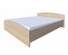 Einzelbett / Gästebett Rabaul 17, Farbe: Sonoma Eiche - Liegefläche: 90 x 200 cm (B x L)