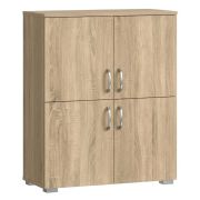 Kommode Ciomas 12, Farbe: Sonoma Eiche - Abmessungen: 104 x 90 x 40 cm (H x B x T)