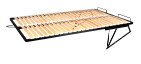 Lattenrost hochklappbar für Einzelbett / Gästebett - Liegefläche: 120 x 200 cm (B x L)