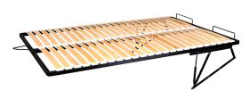 Lattenrost hochklappbar für Einzelbett / Gästebett - Liegefläche: 140 x 200 cm (B x L)