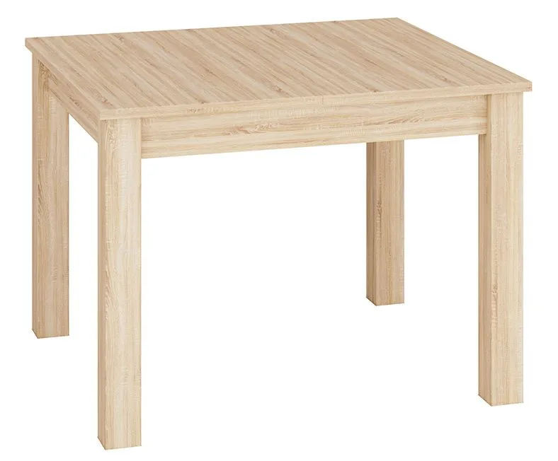 Esstisch ausziehbar Mesquite 20, Farbe: Sonoma Eiche hell - Abmessungen: 101-181 x 89 cm (B x T)