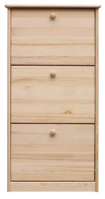 Schuhschrank aus Kiefernholz