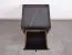 Nachtkommode Mairenke 12, Farbe: Walnuss / Schwarz matt - Abmessungen: 50 x 42 x 40 cm (H x B x T)