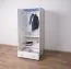 Kleiderschrank 80 cm breit Holz