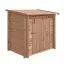 Technikbox für Schwimmbad aus Kiefer KDI - Abmessung (cm): 122 x 94 x 114 (L x B x H)