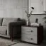 Rollcontainer Tabubil 12, Farbe: Wenge / Grau - Abmessungen: 53 x 50 x 50 cm (H x B x T)