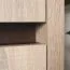 Drehtürenschrank / Kleiderschrank Popondetta 22, Farbe: Sonoma Eiche - Abmessungen: 200 x 95 x 58 cm (H x B x T)