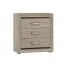 Kommode Kundiawa 05, Farbe: Sonoma Eiche hell / Sonoma Eiche dunkel - Abmessungen: 85 x 80 x 40 cm (H x B x T)