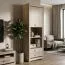 Schrank Kundiawa 27, Farbe: Sonoma Eiche hell / Sonoma Eiche dunkel - Abmessungen: 200 x 70 x 40 cm (H x B x T)