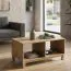 Couchtisch Alotau 12, Farbe: Eiche - Abmessungen: 100 x 60 x 46 cm (B x T x H)