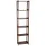Regal Kiefer massiv Vollholz Nussfarben Junco 54D - 200 x 50 x 30 cm (H x B x T)