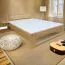 Jugendbett Buche massiv Vollholz natur 110, inkl. Lattenrost - Abmessung 160 x 200 cm