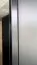Kleiderschrank / Schiebetürenschrank | 6 Fächer | Farbe: Schwarz | 2 Kleiderstangen | 245,5 x 130 x 64 cm | Soft-Close | Spiegel | 2 Schiebetüren