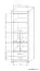 Schrank Kundiawa 28, Farbe: Sonoma Eiche hell / Sonoma Eiche dunkel - Abmessungen: 200 x 70 x 40 cm (H x B x T)