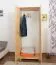 Kleiderschrank 80 cm breit Holz