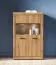Vitrine Athens 03 | 2 Türen | Maße: 92 x 53 x 144 cm | Griffe: Kunststoff | Farbe: Eiche Evoke | Soft-Close | 4 Fächer | leiser Türschließmechanismus