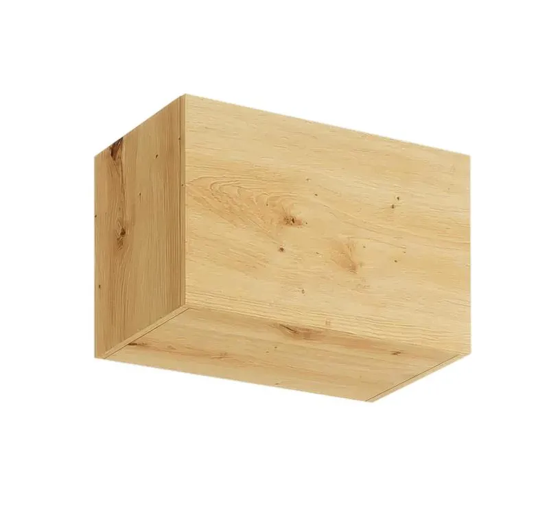 Küchenhängeschrank | Push-to-Open | Maße: 45 x 31,3 x 36 cm | grifflose Front | 1 Tür Artisan-Eiche | Matterhorn 30