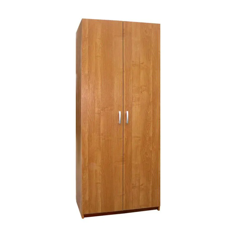 80 cm breiter Kleiderschrank mit 2 Türen | Farbe: Erle Abbildung