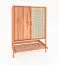 Vorzimmerschrank Wellsford 42 Kernbuche massiv geölt - Abmessungen: 150 x 108 x 46 cm (H x B x T)