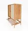 Vorzimmerschrank Wellsford 42 Wildeiche massiv geölt - Abmessungen: 150 x 108 x 46 cm (H x B x T)