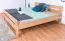Doppelbett "Easy Premium Line" K6,200 x 200 cm Buche Vollholz massiv Natur