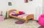 Kinderbett / Jugendbett Wooden Nature 140 Buche massiv Natur - 90 x 200 cm (B x L)