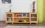 TV-Unterschrank Kiefer Vollholz massiv natur 004 - Abmessung 55 x 156 x 47 cm (H x B x T)