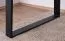 Esstisch Kastav 31, Farbe: Eiche / Schwarz - 280 x 94 cm (B x T)