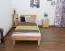 Jugendbett Wooden Nature 01 Kernbuche massiv geölt  - Liegefläche 90 x 200 cm (B x L) 