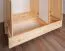 Kleiderschrank Holz natur