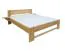Jugendbett Buche massiv Vollholz natur 110, inkl. Lattenrost - Abmessung 160 x 200 cm