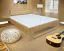 Jugendbett Buche massiv Vollholz natur 110, inkl. Lattenrost - Abmessung 160 x 200 cm