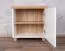 Sitzbank mit Stauraum / Schuhschrank Cuenca 09, Farbe: Eiche / Weiß - Abmessungen: 60 x 60 x 39 cm (H x B x T)