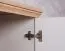 Sitzbank mit Stauraum / Schuhschrank Cuenca 09, Farbe: Eiche / Weiß - Abmessungen: 60 x 60 x 39 cm (H x B x T)