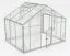 Gewächshaus Endivie XL7, HKP 6 mm, Grundfläche: 6,40 m² - Abmessungen: 220 x 290 cm (L x B)