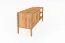 Kommode Wellsford 25 Wildeiche massiv geölt - Abmessungen: 64 x 142 x 46 cm (H x B x T)
